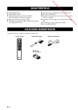 Preview for 116 page of Yamaha CD-S700B Owner'S Manual