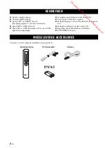 Preview for 138 page of Yamaha CD-S700B Owner'S Manual