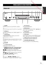 Preview for 139 page of Yamaha CD-S700B Owner'S Manual