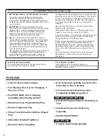 Preview for 4 page of Yamaha CDC-565 Owner'S Manual