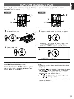 Предварительный просмотр 13 страницы Yamaha CDC-575 Owner'S Manual