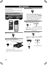 Preview for 10 page of Yamaha CDC-585 Owner'S Manual