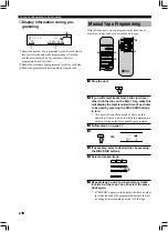 Preview for 20 page of Yamaha CDC-585 Owner'S Manual