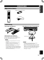 Preview for 53 page of Yamaha CDC-585 Owner'S Manual