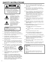 Preview for 2 page of Yamaha CDC-625 Owner'S Manual