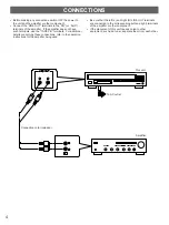 Preview for 4 page of Yamaha CDC-625 Owner'S Manual