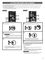 Preview for 17 page of Yamaha CDC-655 Owner'S Manual