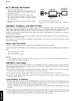 Preview for 2 page of Yamaha CDC-697 Service Manual