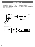 Preview for 4 page of Yamaha CDC-95 Owner'S Manual