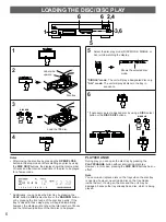 Preview for 6 page of Yamaha CDC-95 Owner'S Manual