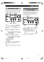 Preview for 11 page of Yamaha CDC-E500 Owner'S Manual