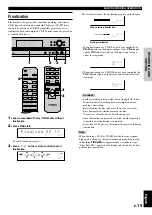 Preview for 21 page of Yamaha CDR-HD1000 Owner'S Manual