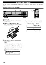 Preview for 24 page of Yamaha CDR-HD1000 Owner'S Manual