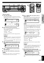 Preview for 29 page of Yamaha CDR-HD1000 Owner'S Manual