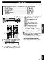 Preview for 33 page of Yamaha CDR-HD1000 Owner'S Manual