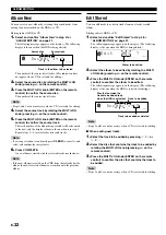 Preview for 34 page of Yamaha CDR-HD1000 Owner'S Manual