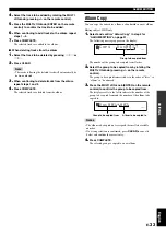 Preview for 35 page of Yamaha CDR-HD1000 Owner'S Manual