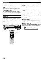 Preview for 38 page of Yamaha CDR-HD1000 Owner'S Manual