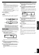 Preview for 43 page of Yamaha CDR-HD1000 Owner'S Manual