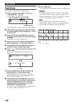 Preview for 44 page of Yamaha CDR-HD1000 Owner'S Manual