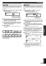 Preview for 45 page of Yamaha CDR-HD1000 Owner'S Manual