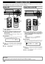 Preview for 54 page of Yamaha CDR-HD1000 Owner'S Manual