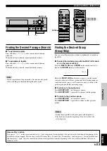 Preview for 55 page of Yamaha CDR-HD1000 Owner'S Manual