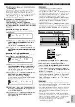 Preview for 89 page of Yamaha CDR-HD1000 Owner'S Manual