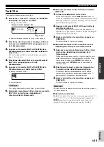 Preview for 113 page of Yamaha CDR-HD1000 Owner'S Manual