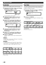 Preview for 116 page of Yamaha CDR-HD1000 Owner'S Manual