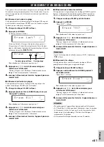 Preview for 119 page of Yamaha CDR-HD1000 Owner'S Manual