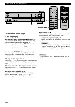 Preview for 122 page of Yamaha CDR-HD1000 Owner'S Manual