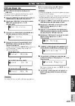 Preview for 127 page of Yamaha CDR-HD1000 Owner'S Manual