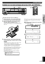 Preview for 149 page of Yamaha CDR-HD1000 Owner'S Manual