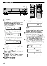 Preview for 150 page of Yamaha CDR-HD1000 Owner'S Manual