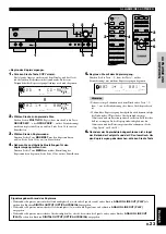 Preview for 157 page of Yamaha CDR-HD1000 Owner'S Manual