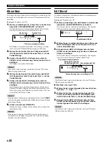 Preview for 166 page of Yamaha CDR-HD1000 Owner'S Manual