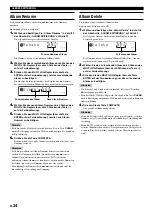 Preview for 168 page of Yamaha CDR-HD1000 Owner'S Manual