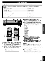 Preview for 171 page of Yamaha CDR-HD1000 Owner'S Manual