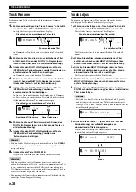 Preview for 172 page of Yamaha CDR-HD1000 Owner'S Manual