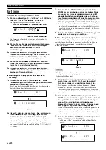 Preview for 174 page of Yamaha CDR-HD1000 Owner'S Manual