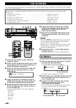 Preview for 180 page of Yamaha CDR-HD1000 Owner'S Manual