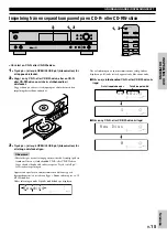 Preview for 215 page of Yamaha CDR-HD1000 Owner'S Manual