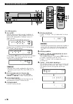 Preview for 216 page of Yamaha CDR-HD1000 Owner'S Manual