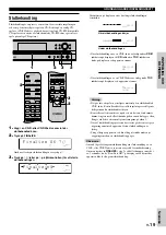 Preview for 219 page of Yamaha CDR-HD1000 Owner'S Manual