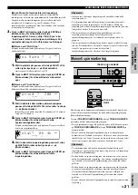 Preview for 221 page of Yamaha CDR-HD1000 Owner'S Manual