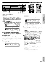 Preview for 225 page of Yamaha CDR-HD1000 Owner'S Manual