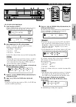 Preview for 227 page of Yamaha CDR-HD1000 Owner'S Manual