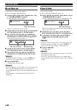 Preview for 234 page of Yamaha CDR-HD1000 Owner'S Manual