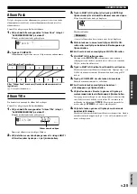 Preview for 235 page of Yamaha CDR-HD1000 Owner'S Manual